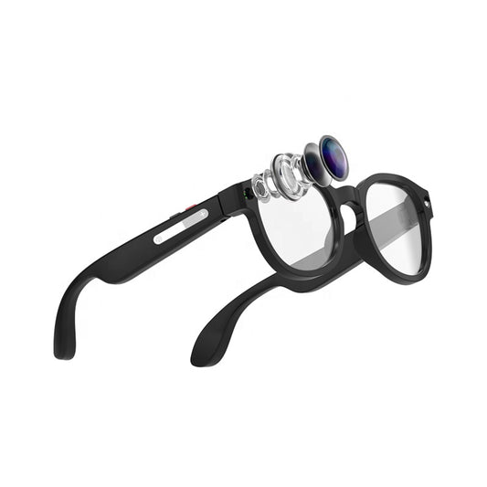 Lunettes AI caméra 8MP HD