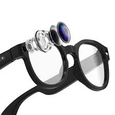 Lunettes AI caméra 8MP HD